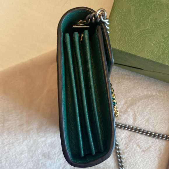 GUCCI Dionysus Mini Leather Chain Wallet Purse Bag - Picture 5 of 6
